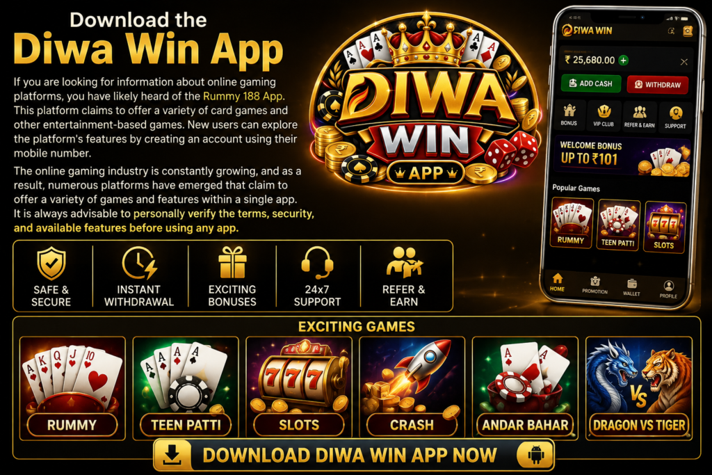 Download the Diwa Win app.