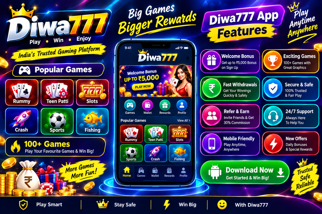 Diwa777 App Features