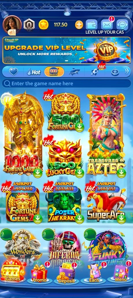 Diwa Vip Games List