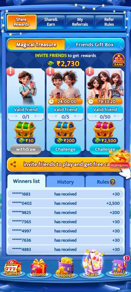 Diwa Vip Refer and Earn